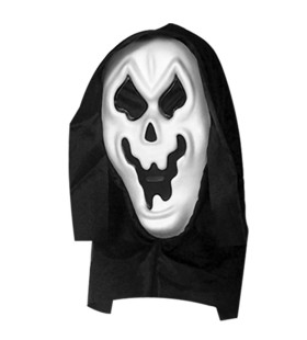 Scream Scary Masker Met Kap