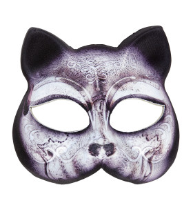 Halloween Halfmaask Kinloos Cats Maske