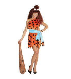 Flintstones Vrouw Stenen Tijdperk Kostuum