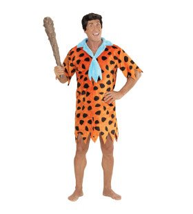 Flintstones Man Stone Ära Kostüm Herren