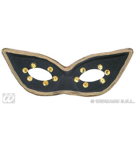 Oogmasker Carnaval, Zwart