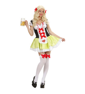 Bayerisches Biermädchen Minnie Kostümfrau Damen