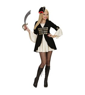 Sexy Pirate Captain Kostüm Frau Damen