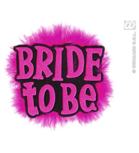 Broche Zwart Bride To Be