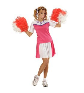 American Football Cheerleader Kostuum