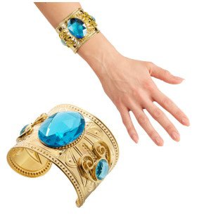 Ägyptisches Armband Gold Topaz Steen