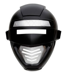 Power Ranger Roboter Mask Kind, Schwarz