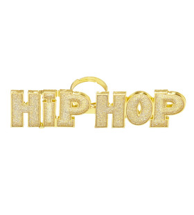 Gangsta Ring Hip Hop Gold