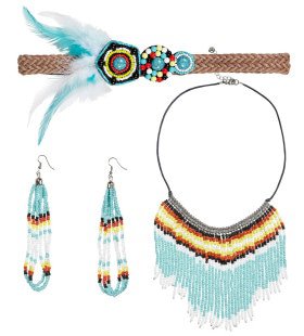 Accessoires Set Indian Blue