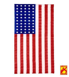 Geplooide Vlag USA 68x122cm