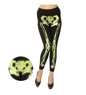 Legging Skelet Neon Groen Chiapas Vrouw