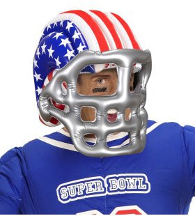 American Football Helm Opblaasbaar USA Star And Stripes