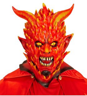 Maske Flaming Pinefire Devil