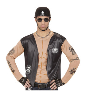 Biker -Shirt Motorman Herren