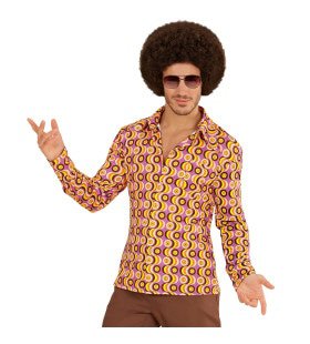 Groovy Garry 70s Heren Shirt, Lps Man