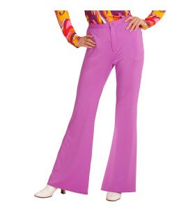 Groovy Gwendolyn 70s Damenhosen, Lila