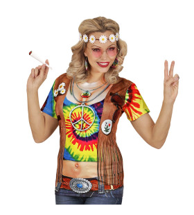 T-Shirt Hippie Helen High Damen