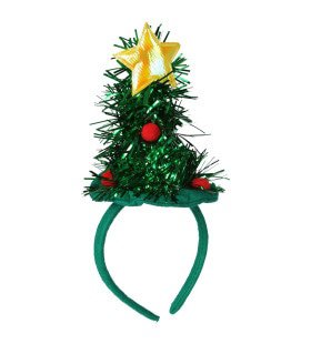 Haarband Mini Weihnachtsbaum Mit Stern