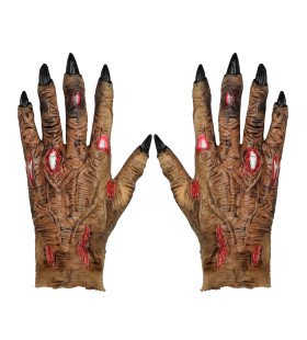 Horrorhandschuhe Zombieklauen