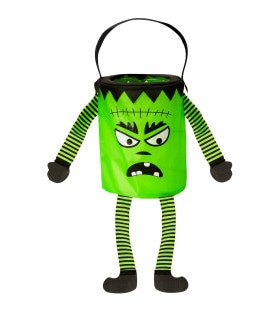 Trick Or Treat Tasje Groen Monster