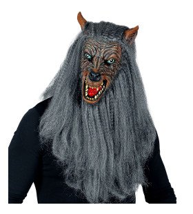 Masker Weerwolf Met Lange Wilde Vacht