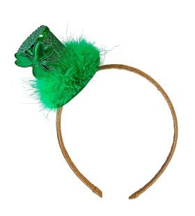 Haarband Mit Kleinem Grünen Hut St. Patricks Tag