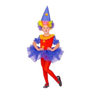 Ballerina Clown Circus Showballet Meisje Kostuum