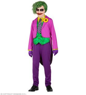 Naughty Joker Junior Kostüm für Jungen