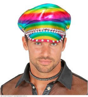 Rennen Zur Rainbow Biker Cap