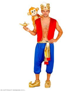 Aladdin Prins Van Agrabah Man Kostuum