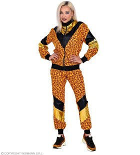 Wild 80er Panther Unisex Kostüm