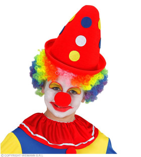 Hoed Noppie De Clown Rood