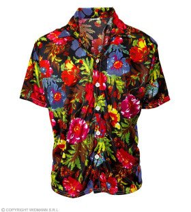 Hawaii Shirt Tropische Floral Island Man