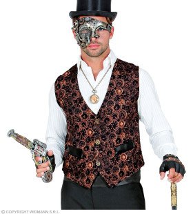 Wheel Of Time Steampunk Gilet Man