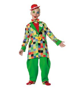 Funky Funk Clown Junge Kostüm für Jungen