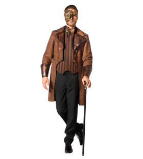 Steampunk -Jacke Schlange Herren