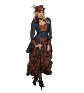 Steampunk Sally Wild Wild West West Damenkostüm