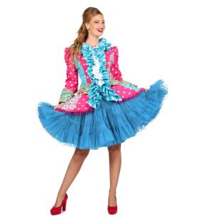 Musical Theater Petticoat Luxe Aqua Vrouw