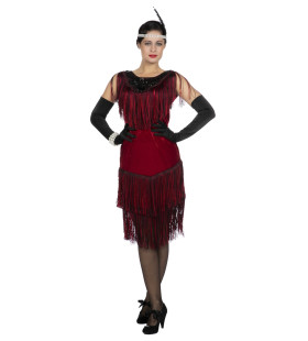 Tödliche Flapper Fabienne 20s 20s Damenkostüm