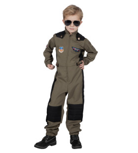 Maverick Top Pilot F35 Streuner Jäger Kostüm für Kinder