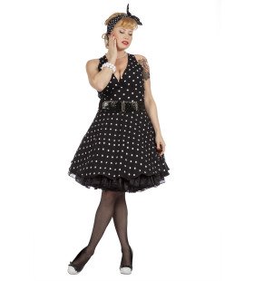 Rockabilly -Kleid Dottie Dance Dame Damenkostüm