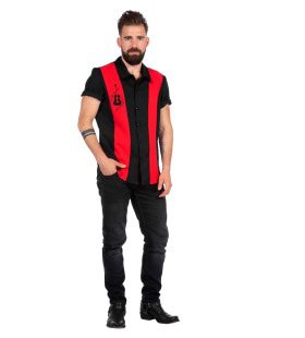 Rockabilly -Shirt Herman De Hunk Herren