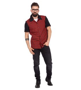 Rockabilly Shirt Chry Checks Herren