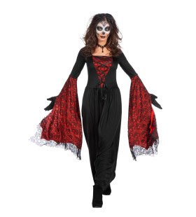 Fledermauskleid Cruella De Los Muertos Damenkostüm