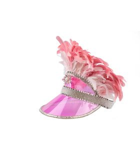 Rosa Glam Summer Carnival Sun Visor