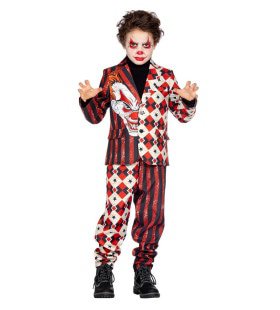 Wijze Penny Scary Clown Jongen Kostuum