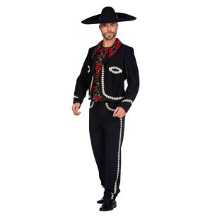 Mexicaanse Mariachi Bandlid Carlos Herrenkostüm