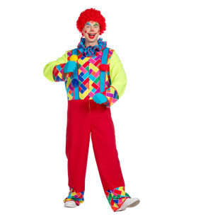 De Lachende Clown Lachman Herrenkostüm