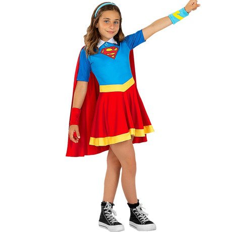 Supergirl Dc Super Hero Girls Kostüm für Mädchen