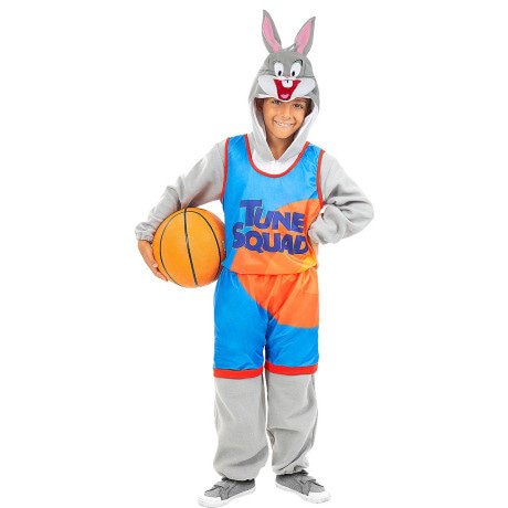 Bugs Bunny Space Jam Kostüm für Kinder Looney Tunes für Kinder